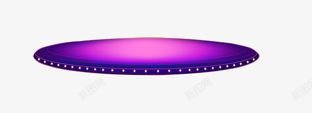 紫色舞台装饰png免抠素材_新图网 https://ixintu.com 台子 紫色 背景 装饰