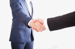 冰释前嫌商务握手的2个人高清图片