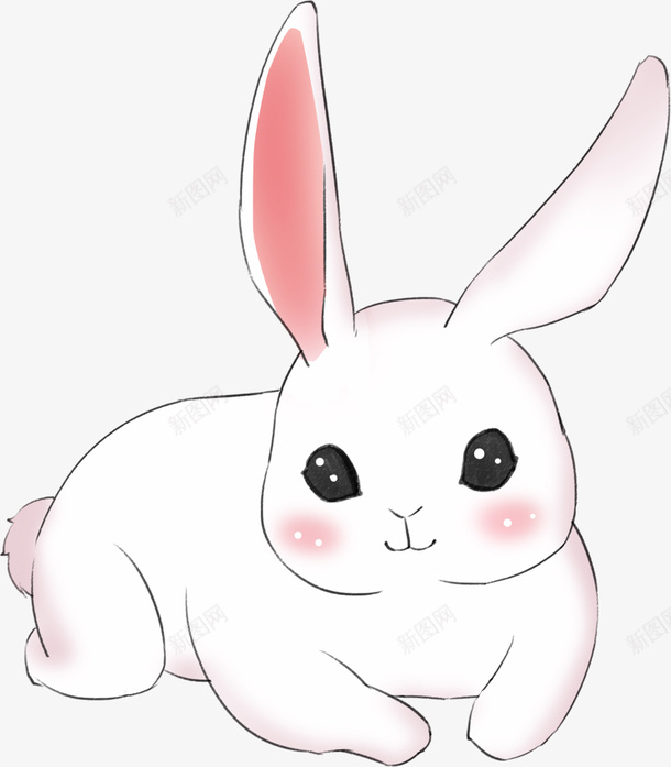可爱的小兔子元素png免抠素材_新图网 https://ixintu.com 元素 免扣 兔子 素材 艺术