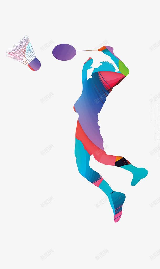 羽毛球运动png免抠素材_新图网 https://ixintu.com 全民运动 打球 羽毛球 运动 运动员 锻炼