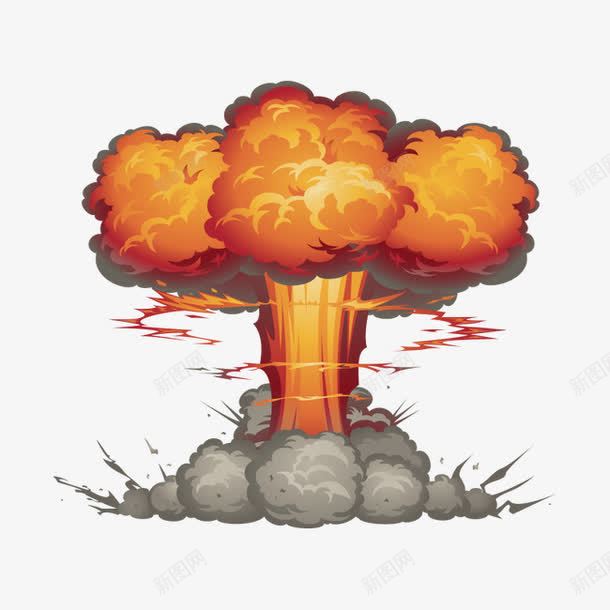 爆炸效果png免抠素材_新图网 https://ixintu.com 创意 爆炸 爆炸效果 爆炸素材 蘑菇云 震撼