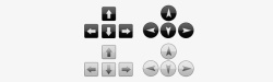 右键上下左右键盘键高清图片