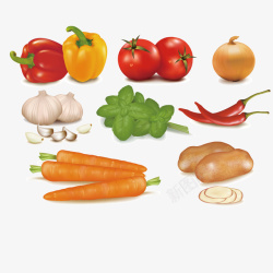 生鲜配送蔬菜水果大自然配送矢量图高清图片