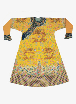古装花纹古代龙袍高清图片