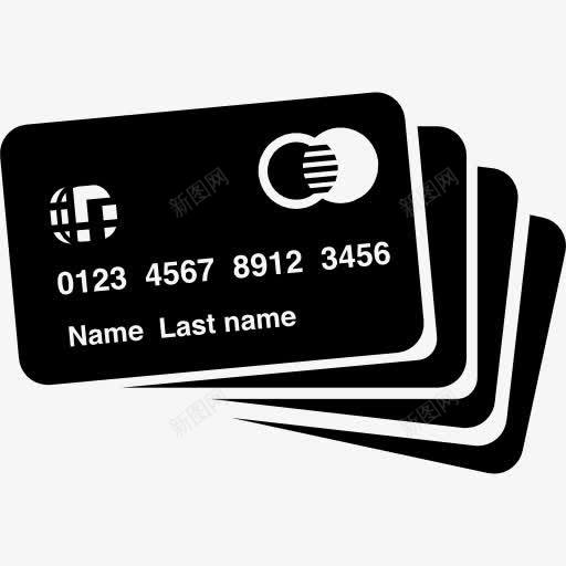 信用卡图标png_新图网 https://ixintu.com 万事达卡 商务 支付方法 购物 银行借记卡