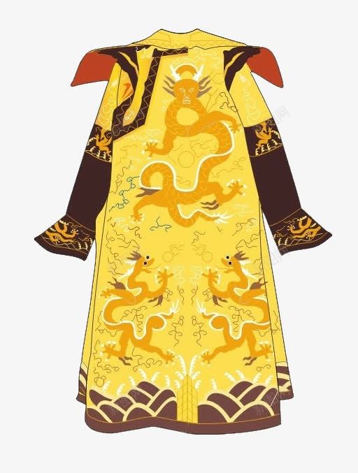 清朝皇袍png免抠素材_新图网 https://ixintu.com 中国风 古装 古装花纹 清朝 龙袍