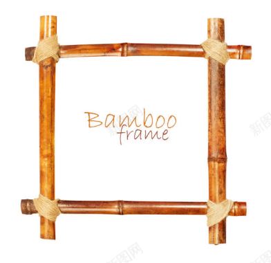 竹节框架背景
