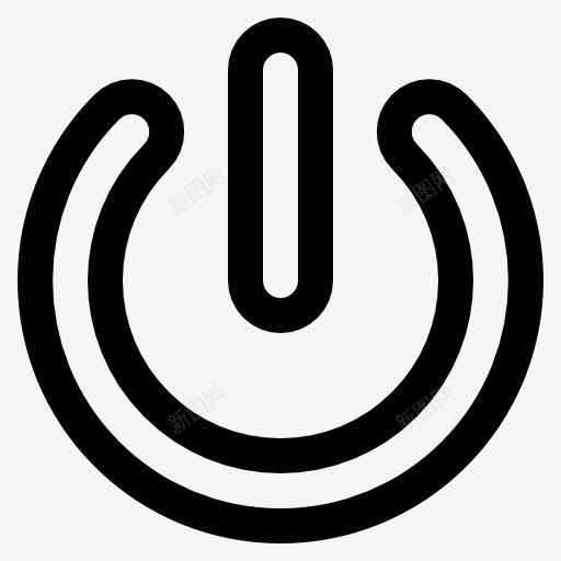 关机图标png_新图网 https://ixintu.com 关机ico 关闭 打开电源 电源按钮 界面 符号 计算