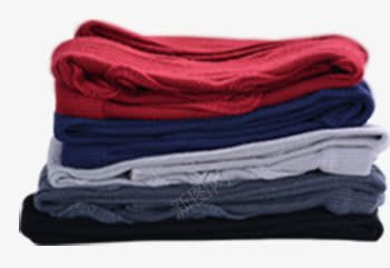 一堆衣服png免抠素材_新图网 https://ixintu.com 上衣 下装 产品实物 红色 蓝色