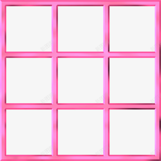 粉色窗框png免抠素材_新图网 https://ixintu.com 窗户PNG图 窗户免扣图 窗户免扣实物图 窗框 粉红色