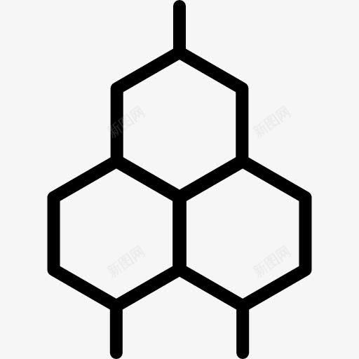 蜂窝图标png_新图网 https://ixintu.com 六角形 六边形 动物 医学与健康 形状 蜂巢 蜂蜜 蜜蜂