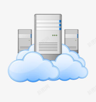 服务器png免抠素材_新图网 https://ixintu.com 云计算 空间 虚拟