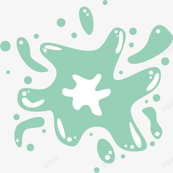一滩水卡通风格png免抠素材_新图网 https://ixintu.com 一滩水 卡通水仗 卡通风格 打水仗 打水仗符号 水仗装备 水滩