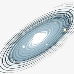神秘太空矢量图素材