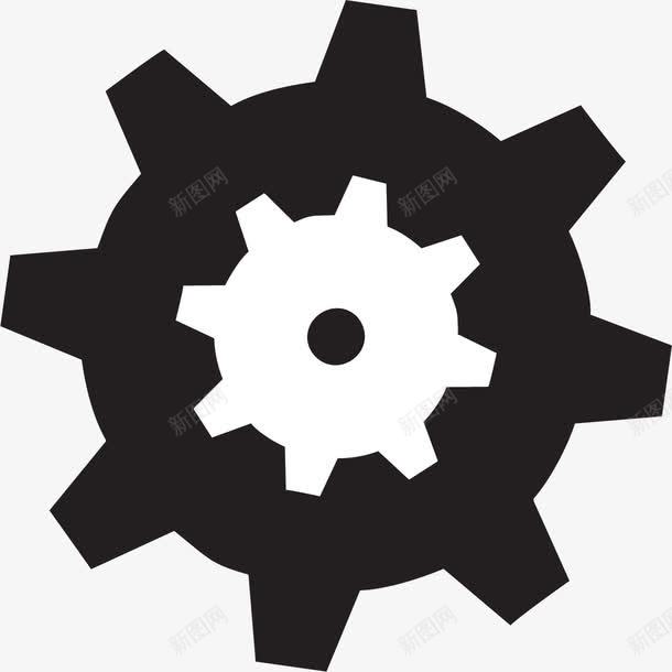 黑色大齿轮png免抠素材_新图网 https://ixintu.com 大齿轮 机械 金属 铰接 链条 齿轮 齿轮链条