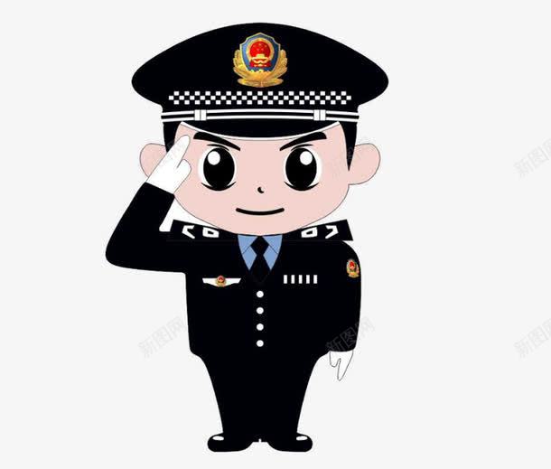 警察小人图png免抠素材_新图网 https://ixintu.com 公职人员 军人敬礼 敬礼 敬礼手势 民警 立正敬礼 警察 警察制服