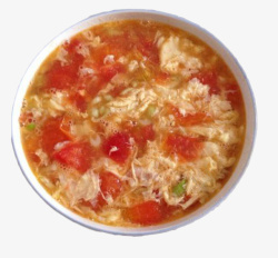 色味俱佳西红柿鸡蛋汤美味清香高清图片
