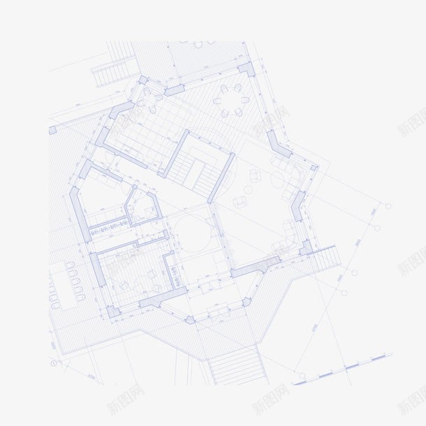 楼层建筑平面图png免抠素材_新图网 https://ixintu.com 平面图 建筑 施工 楼层图