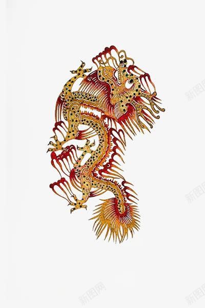 中国风舞动的龙皮影png免抠素材_新图网 https://ixintu.com 中国皮影 中国风 传统 民间 皮影 神龙 精雕 舞动 非遗 驴皮