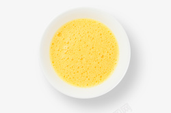 打好的黄色鸡蛋液素材