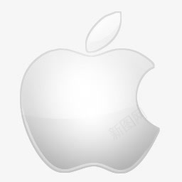 白色苹果品牌logo图标图标