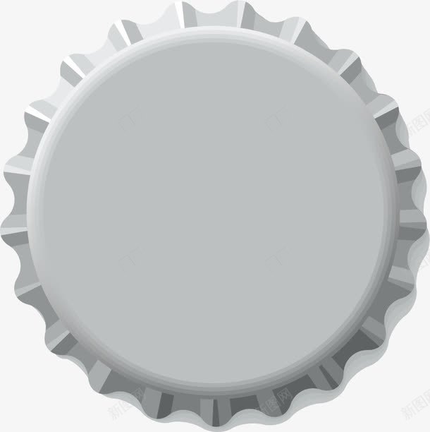 啤酒瓶盖png免抠素材_新图网 https://ixintu.com 啤酒盖 灰色 瓶盖 盖子 铁盖