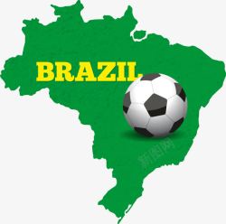 巴西特征巴西里约装饰元素高清图片