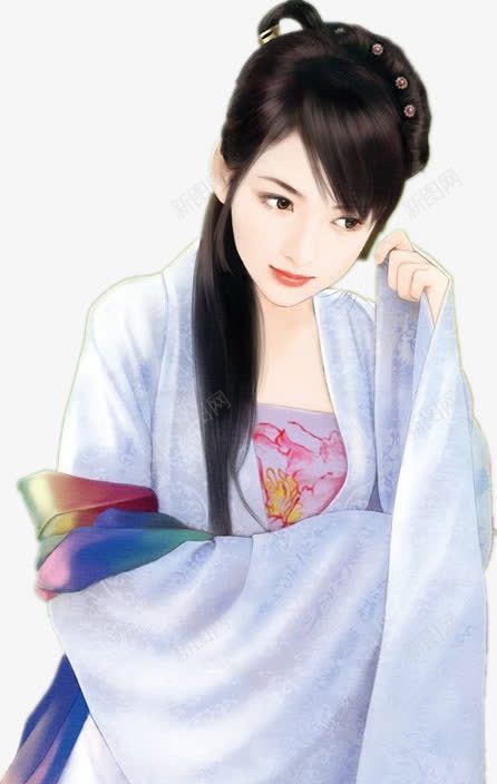 沉思的白衣美女古风手绘png图片免费下载 素材7yiugujav 新图网 沉思的白衣美女古风手绘png图片免费下载 素材7yiugujav 新图网