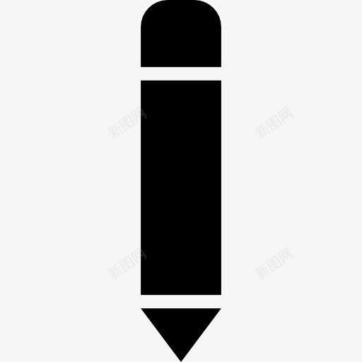 笔黑色垂直界面符号图标png_新图网 https://ixintu.com 写 写作 垂直的位置 山楂文档填充 工具 界面 笔 钢笔 黑色