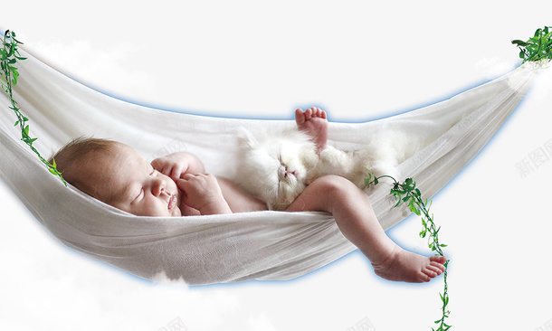 熟睡的婴儿png免抠素材_新图网 https://ixintu.com 熟睡的婴儿