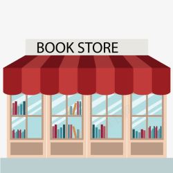 书店矢量图素材