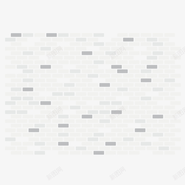 扁平白色墙壁矢量图eps免抠素材_新图网 https://ixintu.com 墙壁 扁平 灰色 白色 砖头 装饰 矢量图