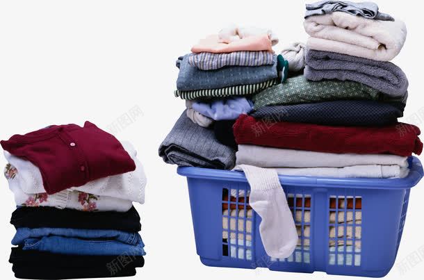 堆叠衣物png免抠素材_新图网 https://ixintu.com PNG 堆叠 堆叠效果 效果 洗衣筐 衣服