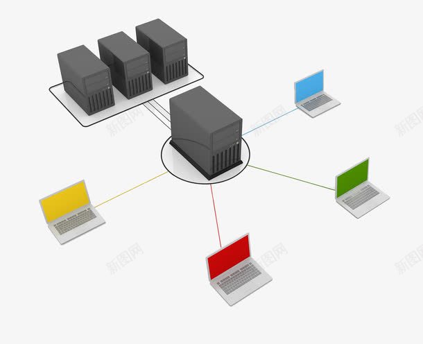 服务器数据传输png免抠素材_新图网 https://ixintu.com 主机 传输 数据 数据中心 数据储存 服务器 电脑