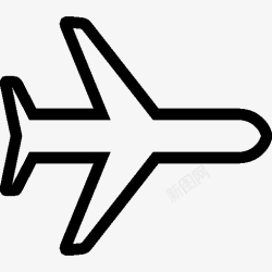 Airplane运输飞机图标高清图片