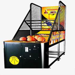 篮球机器单人投篮游戏高清图片