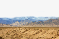 荒漠之地云下风景高清图片