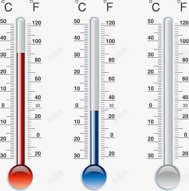 手绘温度计png免抠素材_新图网 https://ixintu.com 免抠PNG 卡通手绘 气温计 温度 温度湿度 温度计 风雨气温图