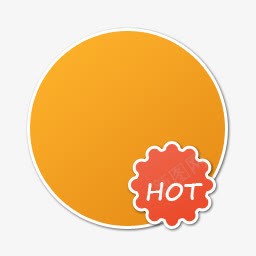 HOT晴热天气图标图标