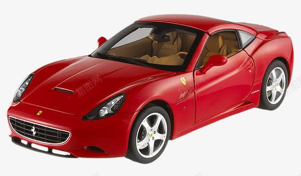 红色法拉利png免抠素材_新图网 https://ixintu.com Ferrari 产品实物 赛车 跑车 轿车