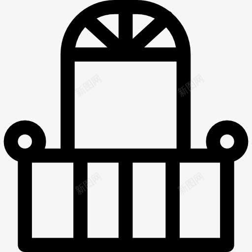 阳台门图标png_新图网 https://ixintu.com 建筑 建筑的轮廓 细节 结构 门 阳台 阳台的建筑