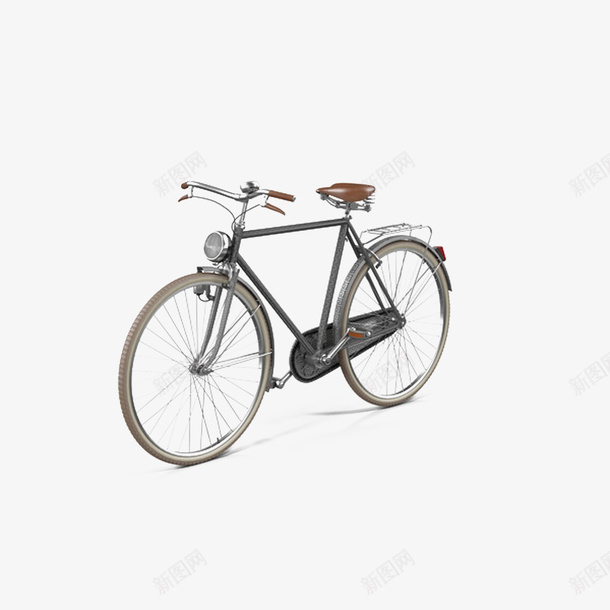 老式复古自行车png免抠素材_新图网 https://ixintu.com 交通工具 复古 老式 自行车