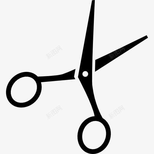 张开的剪刀图标png_新图网 https://ixintu.com 切割 切割工具 发 工具 工具和器具 开 开发廊