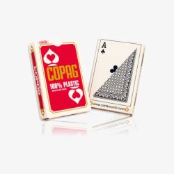 塑料扑克牌标准角码桥牌素材