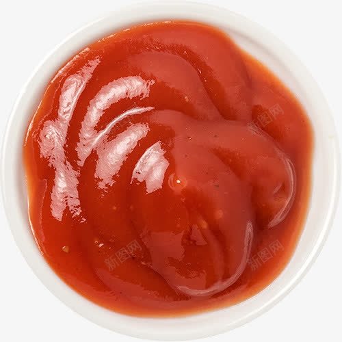 一碗番茄酱png免抠素材_新图网 https://ixintu.com 一碗食物 番茄酱 矢量装饰 装饰 食物