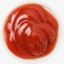一碗番茄沙司一碗番茄酱高清图片