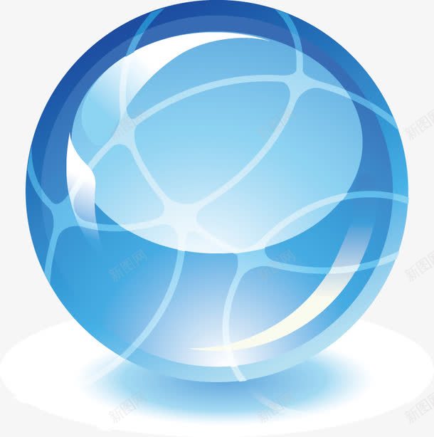 梦幻水晶球png免抠素材_新图网 https://ixintu.com 晶莹透亮 梦幻水晶球 水晶球 绚丽
