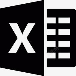 微软Excel电子表格Excel文件图标高清图片