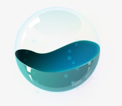 透明水球素材