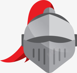 中世纪头盔创意骑兵头盔装饰插画高清图片